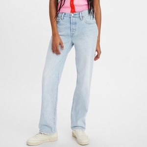Levi's 501® 90's Jeans Light Indigo Worn In 25w x 32l